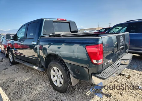 2005 Nissan Titan Xe z USA, uszkodzony, nr VIN 1N6AA07B95N565671